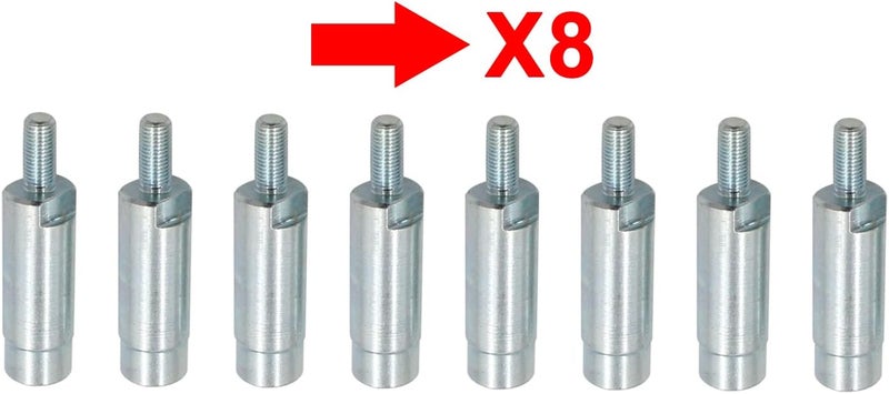 LVOUP Set of 8 High Performance 5" Wheel Spacers fit ATV UTV with M10-1.25 threads Compatible for Honda Yamaha Kawasaki Suzuki Polaris - Image 3